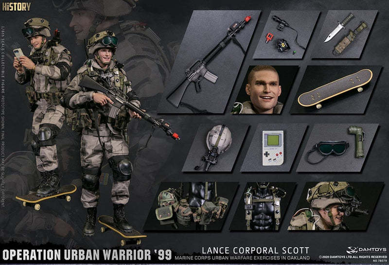 Load image into Gallery viewer, Operation Urban Warrior &#39;99 Marine Corps Sergeant Crews &amp; Corporal Scott Combo Pack - MINT IN BOX
