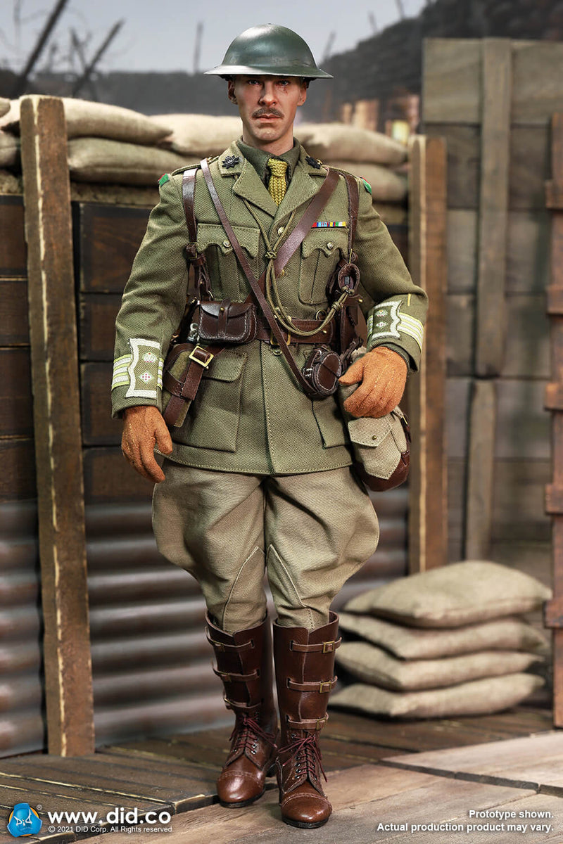 Load image into Gallery viewer, WWI - British Officer Colonel Mackenzie &amp; War Desk Diorama Set - MINT IN BOX
