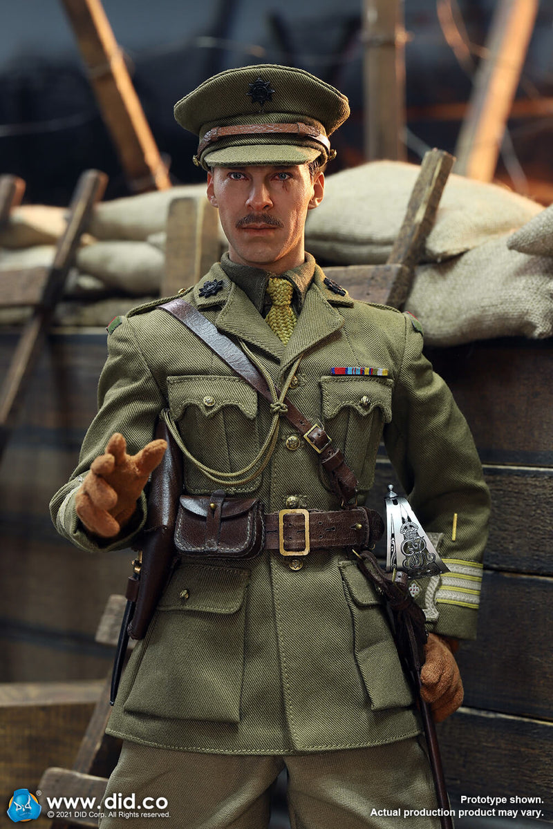 Load image into Gallery viewer, WWI - British Officer Colonel Mackenzie &amp; War Desk Diorama Set - MINT IN BOX
