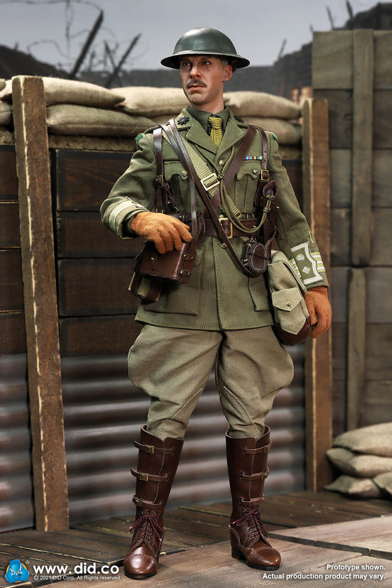 Load image into Gallery viewer, WWI - British Officer Colonel Mackenzie &amp; War Desk Diorama Set - MINT IN BOX
