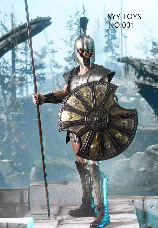 Load image into Gallery viewer, Greek Warrior Troy - Metal Chest Armor
