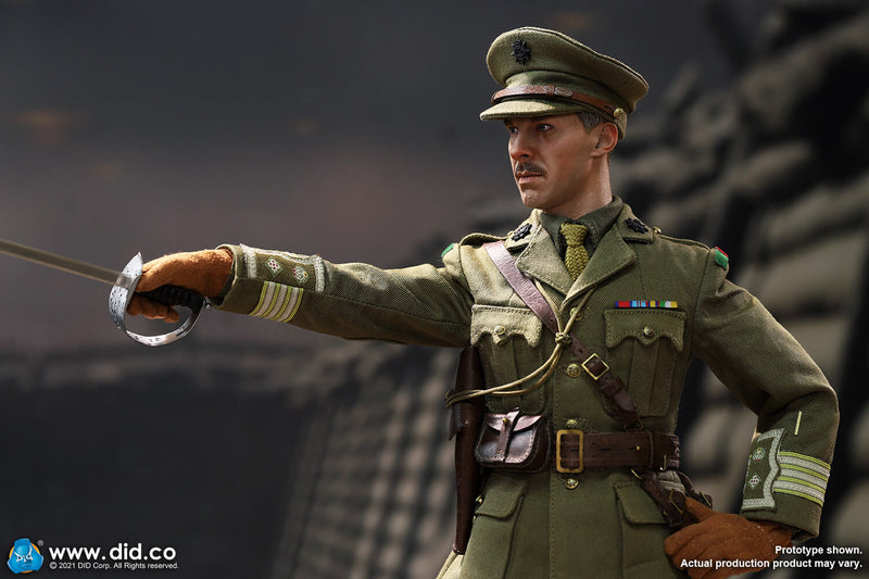 Load image into Gallery viewer, WWI - British Officer Colonel Mackenzie &amp; War Desk Diorama Set - MINT IN BOX
