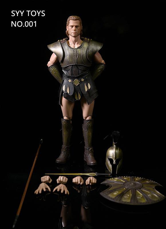 Load image into Gallery viewer, Greek Warrior Troy - Male Head Sculpt
