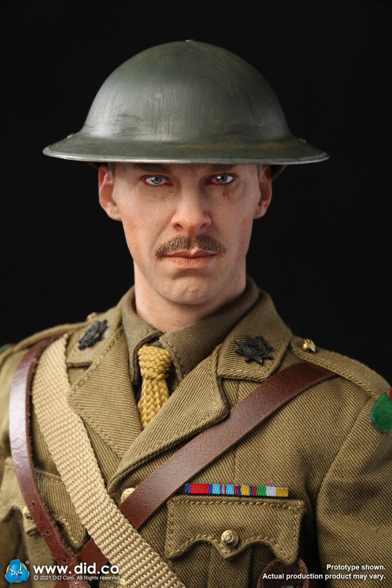 Load image into Gallery viewer, WWI - British Officer Colonel Mackenzie &amp; War Desk Diorama Set - MINT IN BOX
