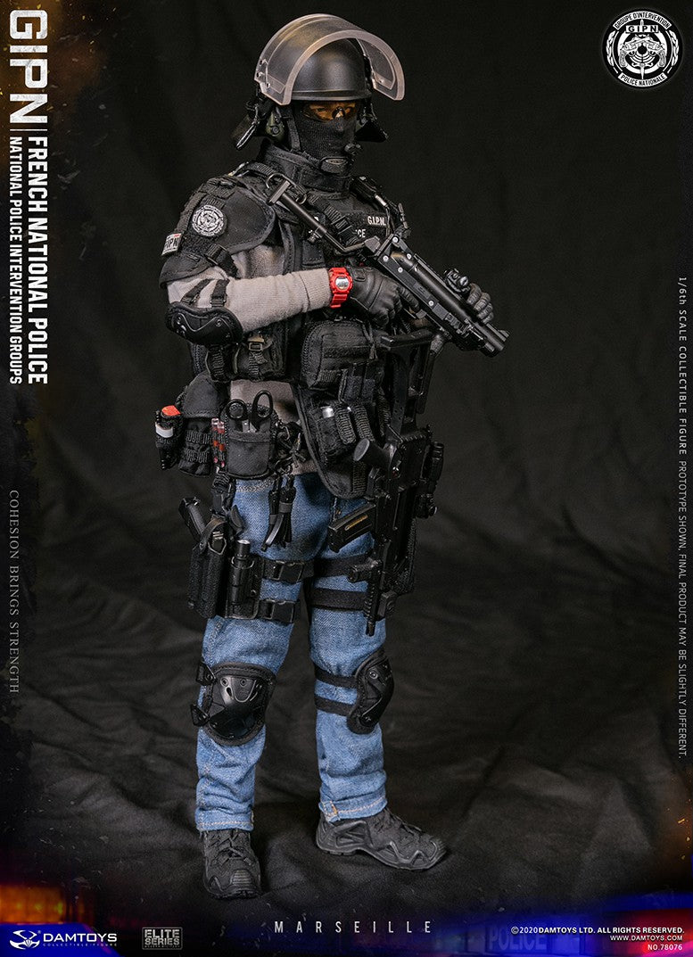 Load image into Gallery viewer, French GIPN Police - Frag Grenade (x2) w/MOLLE Dual Cell Pouch
