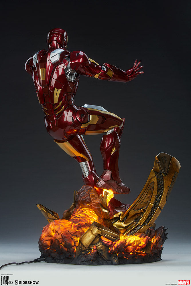 Load image into Gallery viewer, The Avengers - Iron Man MK VII Light Up Maquette - MINT IN BOX
