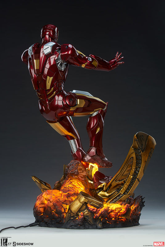 The Avengers - Iron Man MK VII Light Up Maquette - MINT IN BOX