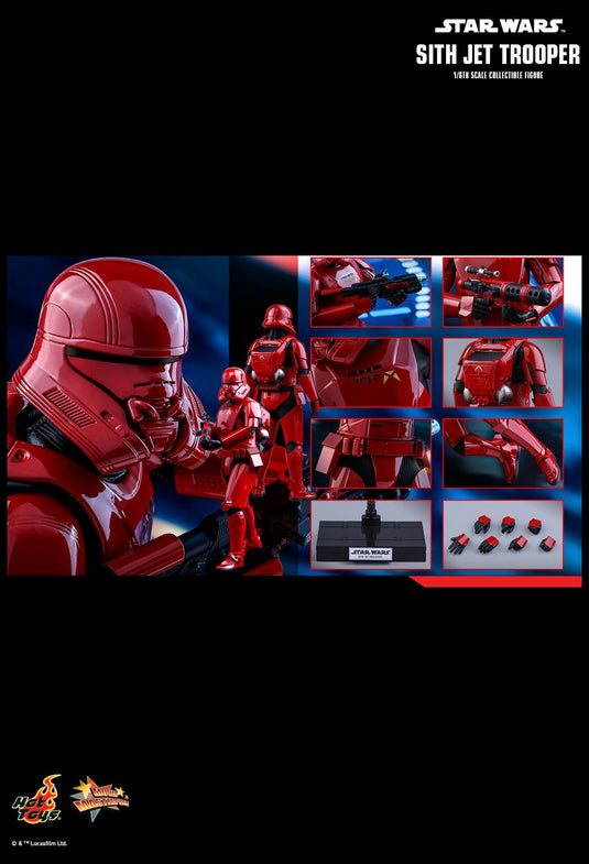 Star Wars - Sith Jet Trooper - Red Leg Armor