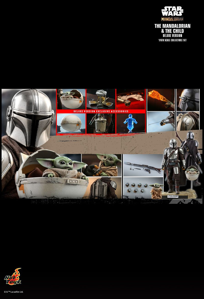 Load image into Gallery viewer, The Mandalorian Deluxe - Grey Shirt w/Beskar Armor Plates
