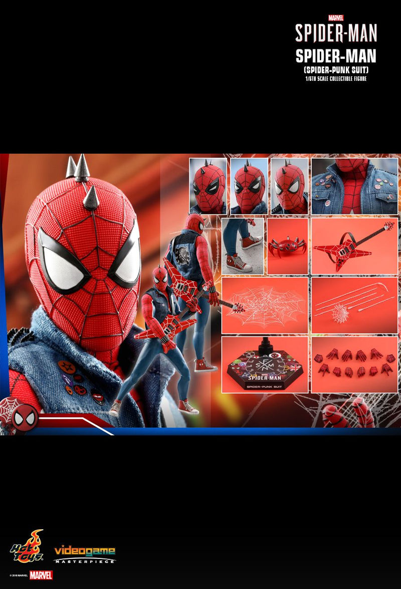 Load image into Gallery viewer, Spiderman - Spider Punk Suit - MINT IN BOX
