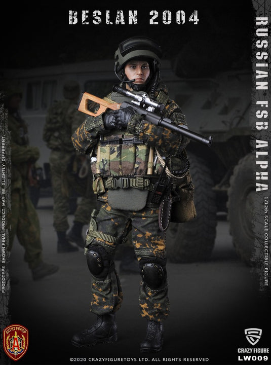 1/12 - Russian FSB Alpha - Flare Set