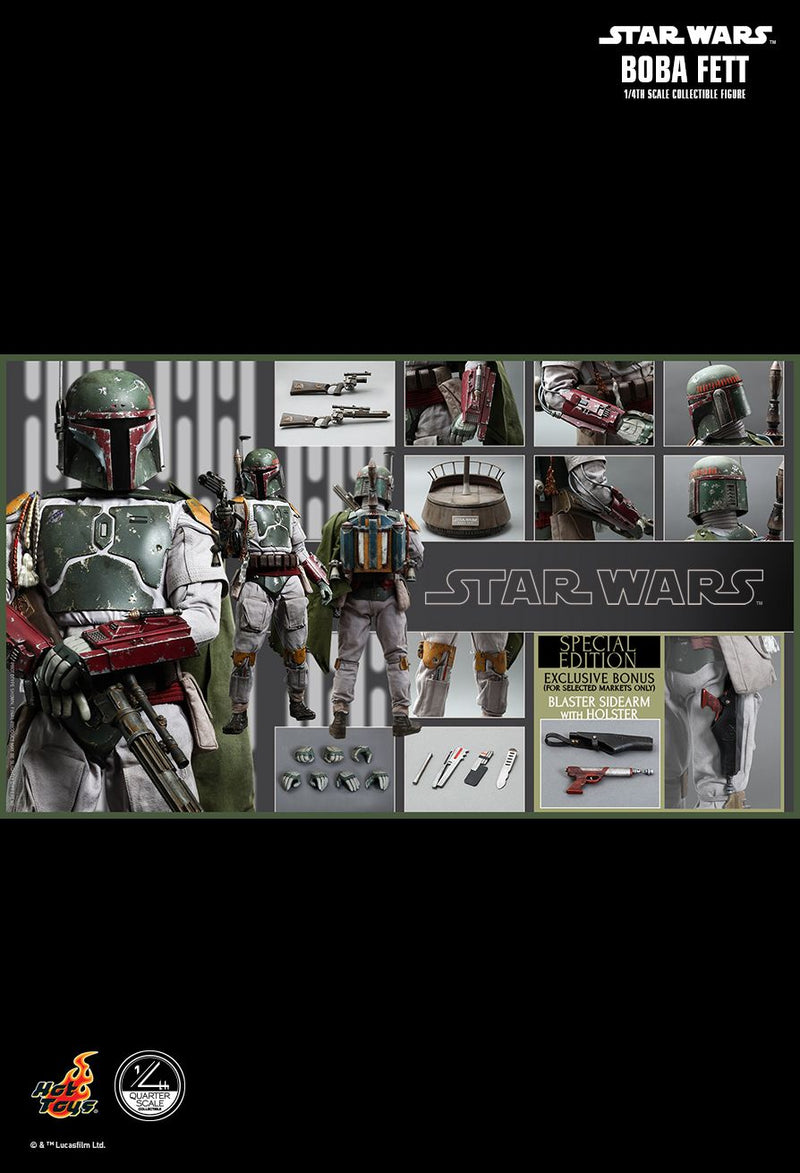 Load image into Gallery viewer, 1/4 - Star Wars - ROTJ Boba Fett Special Edition - MIOB (Read Desc)
