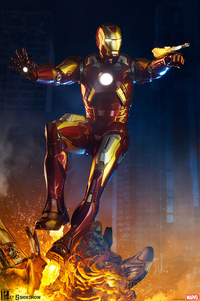 Load image into Gallery viewer, The Avengers - Iron Man MK VII Light Up Maquette - MINT IN BOX
