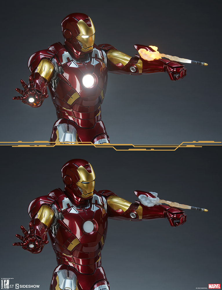 Load image into Gallery viewer, The Avengers - Iron Man MK VII Light Up Maquette - MINT IN BOX
