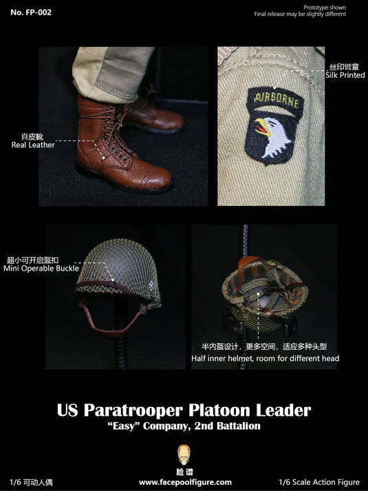 WWII - US Paratrooper Platoon Leader Special Edition - MINT IN BOX