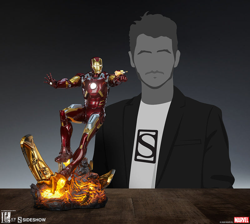 Load image into Gallery viewer, The Avengers - Iron Man MK VII Light Up Maquette - MINT IN BOX
