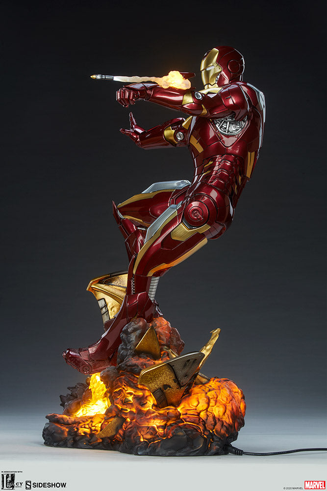 Load image into Gallery viewer, The Avengers - Iron Man MK VII Light Up Maquette - MINT IN BOX
