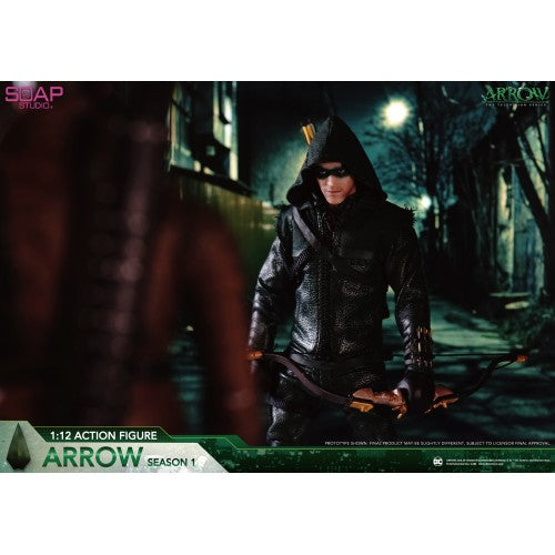 Load image into Gallery viewer, 1/12 - Arrow - Green Drop Leg Arrow Holster w/Arrow (x3)
