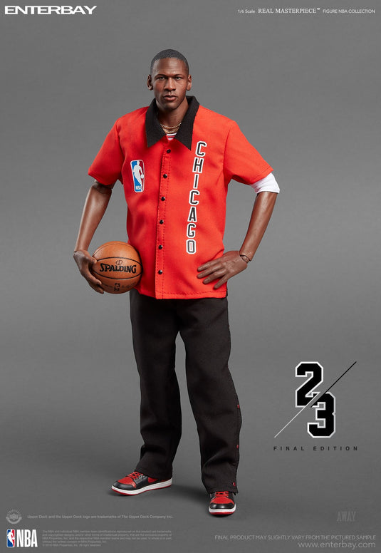 Michael Jordan - Chicago Bulls Red Jersey & Shorts (Type 1) – BlackOpsToys