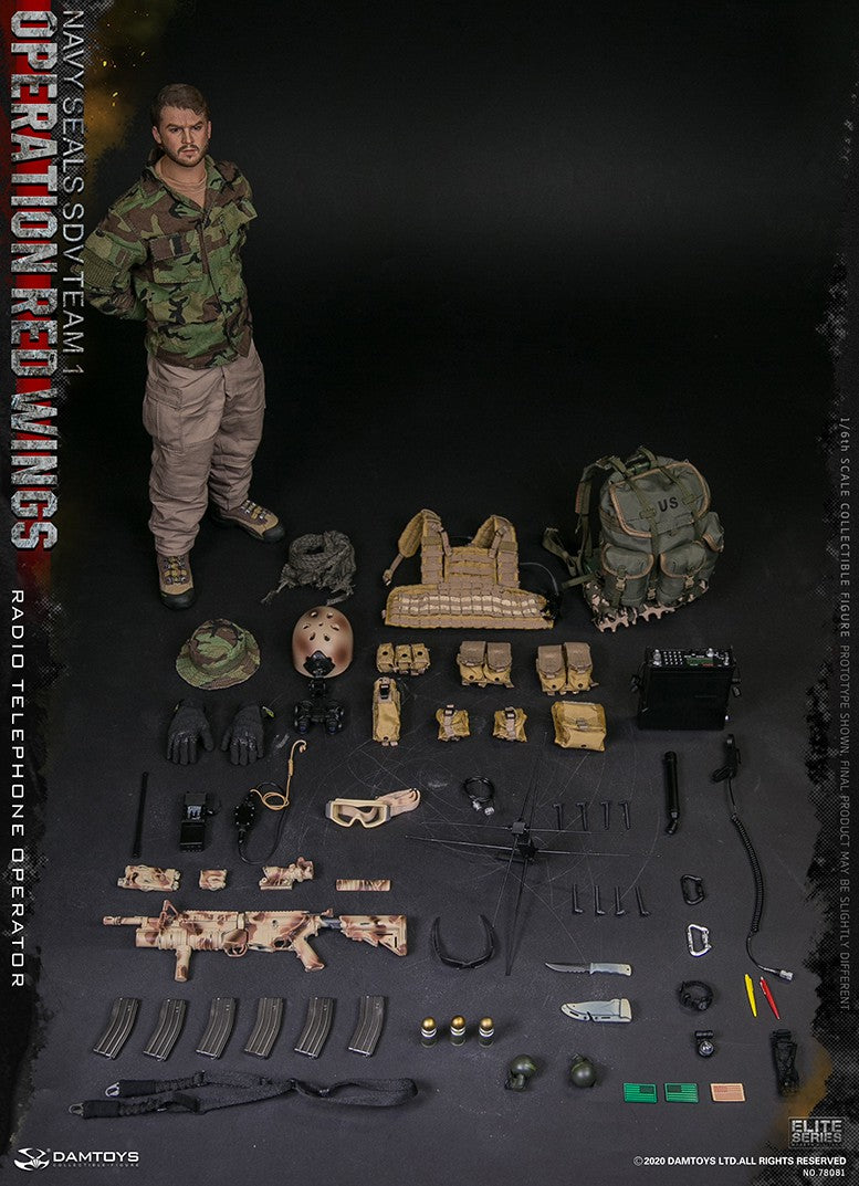 Load image into Gallery viewer, Operation Red Wings Radio Operator - Male Head Sculpt
