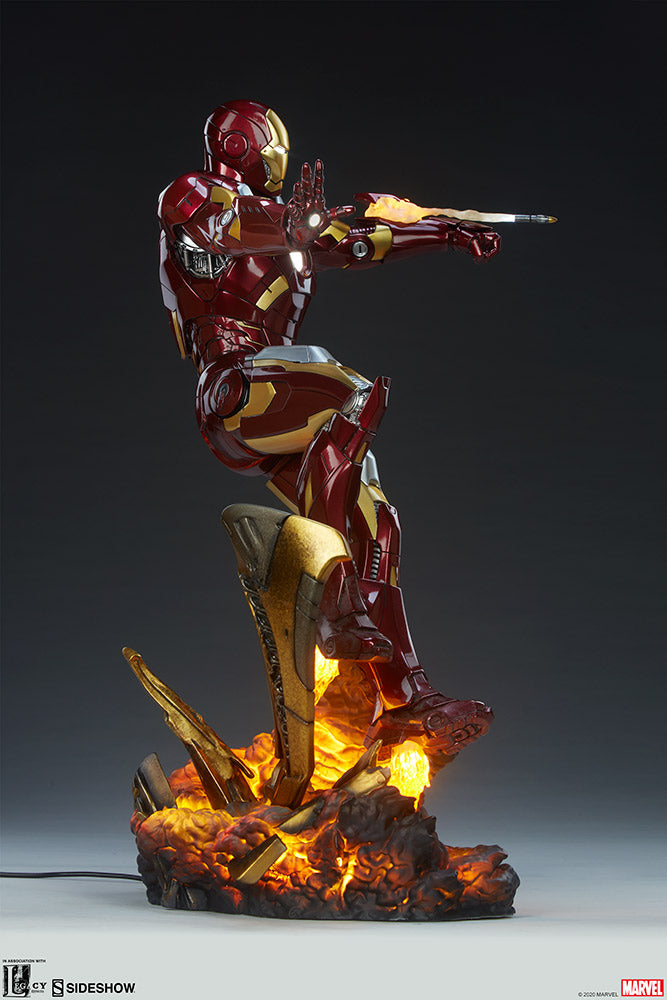 Load image into Gallery viewer, The Avengers - Iron Man MK VII Light Up Maquette - MINT IN BOX
