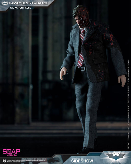 1/12 - Harvey Dent - Grey Jacket w/Explosion Damage