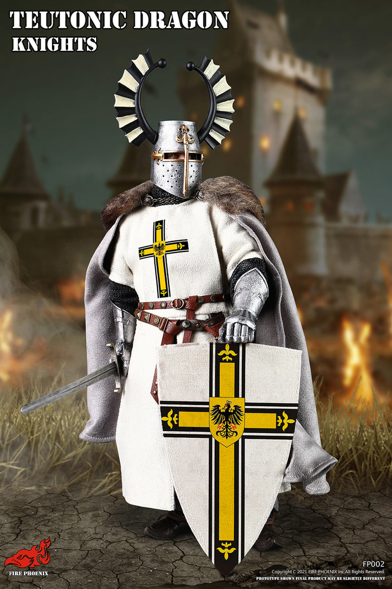 Load image into Gallery viewer, St Johns Knights - Black Shield
