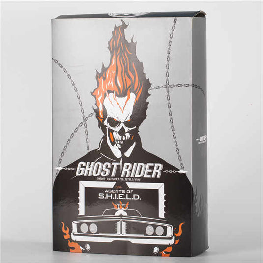 Ghost Rider - Black Leather Like Jacket