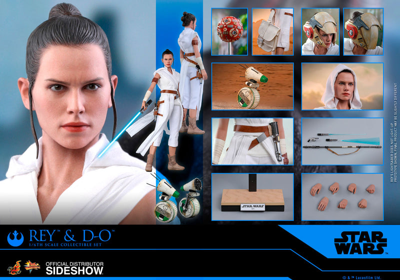 Load image into Gallery viewer, Star Wars TROS - Rey &amp; D-O - Lightsaber Wrapping Cloth
