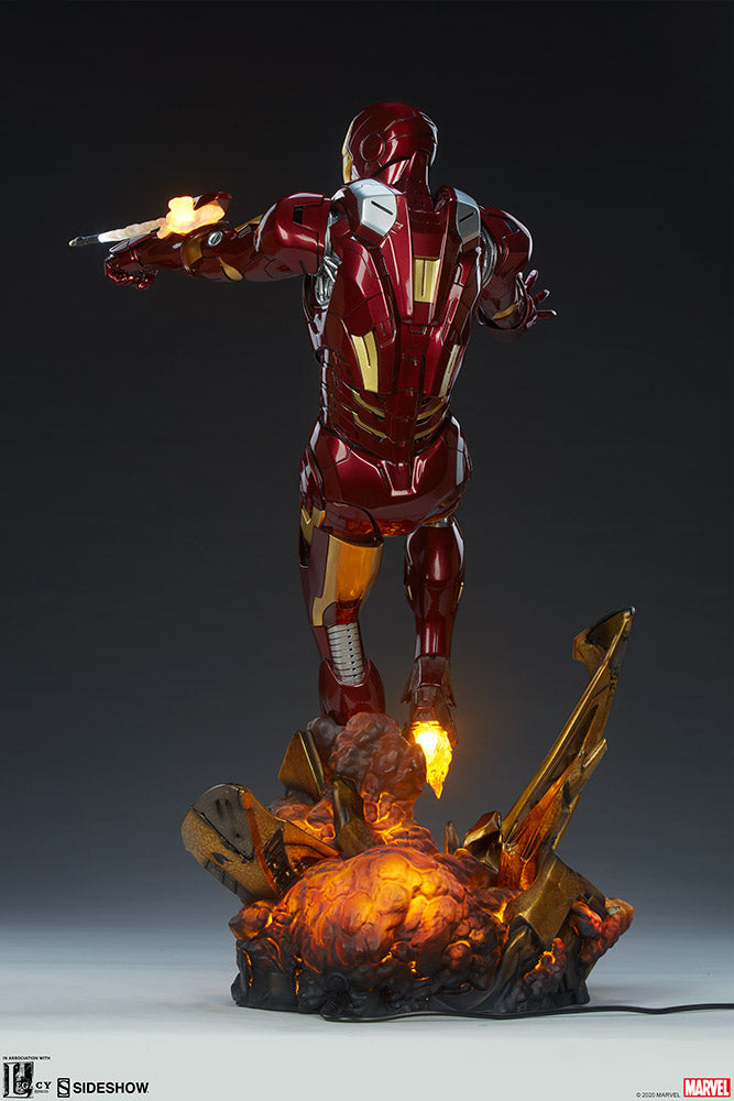 Load image into Gallery viewer, The Avengers - Iron Man MK VII Light Up Maquette - MINT IN BOX
