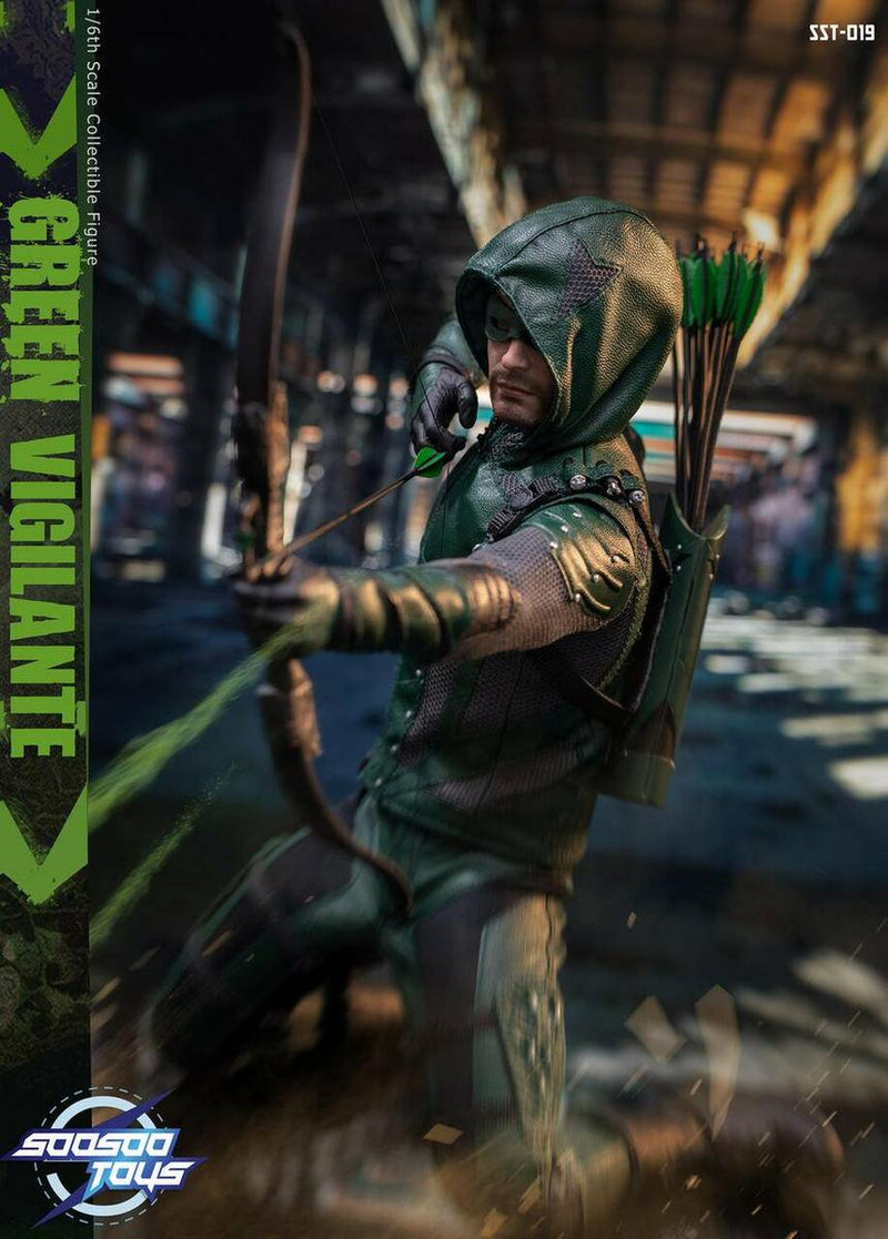 Load image into Gallery viewer, Green Vigilante - Throwing Knives (x7) w/Drop Leg Sheath
