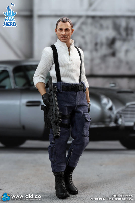 1/12 - MI6 Agent - M4 Assault Rifle w/Attachments & Sling