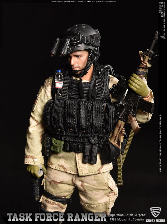 1/12 - Delta Force - Rifleman - Black Helmet w/NVG Set