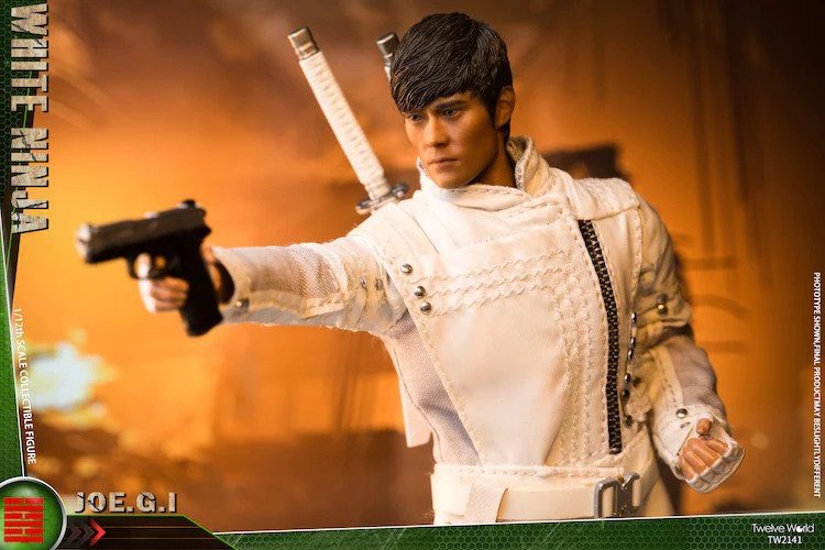 Load image into Gallery viewer, 1/12 - G.I. Joe Storm Shadow - Belt w/Shuriken Set
