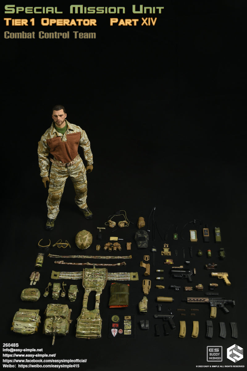 Load image into Gallery viewer, SMU CCT Tier 1 Op. - Desert Tiger Stripe  Combat Uniform Set
