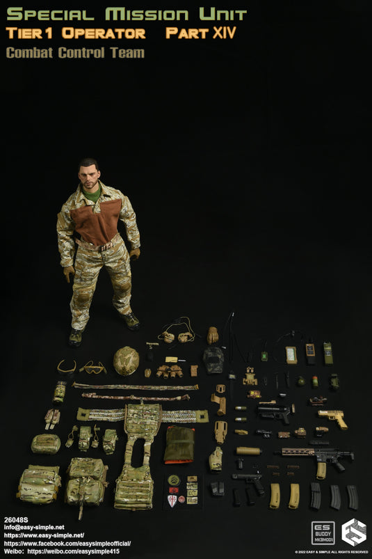 SMU CCT Tier 1 Op. - Desert Tiger Stripe  Combat Uniform Set