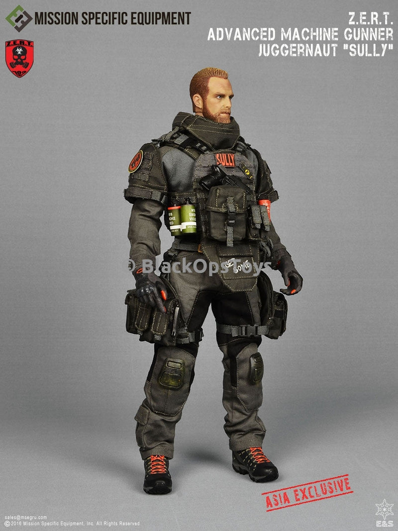 Load image into Gallery viewer, ZERT - AMG Juggernaut (Asia) - Wolf Grey Combat Uniform Set w/Black Shirt
