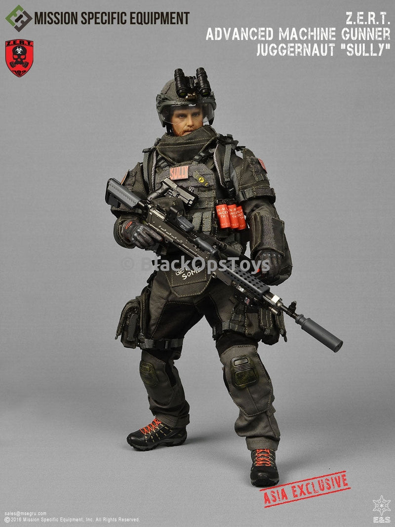 Load image into Gallery viewer, ZERT - AMG Juggernaut (Asia) - Wolf Grey Combat Uniform Set w/Black Shirt
