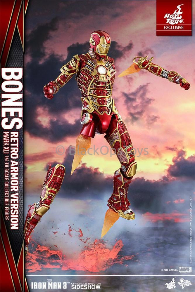 Load image into Gallery viewer, SDCC Exclusive - Iron Man Mk. XLI Bones Retro Armor Version - MINT IN BOX
