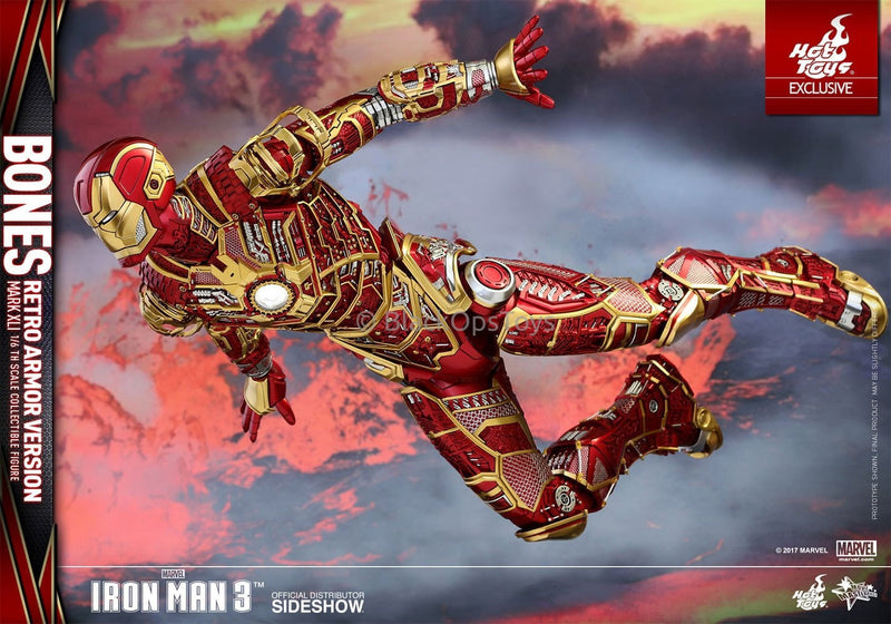 Load image into Gallery viewer, SDCC Exclusive - Iron Man Mk. XLI Bones Retro Armor Version - MINT IN BOX
