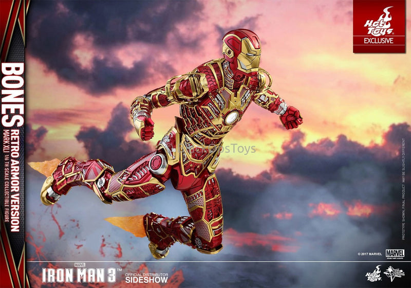 Load image into Gallery viewer, SDCC Exclusive - Iron Man Mk. XLI Bones Retro Armor Version - MINT IN BOX
