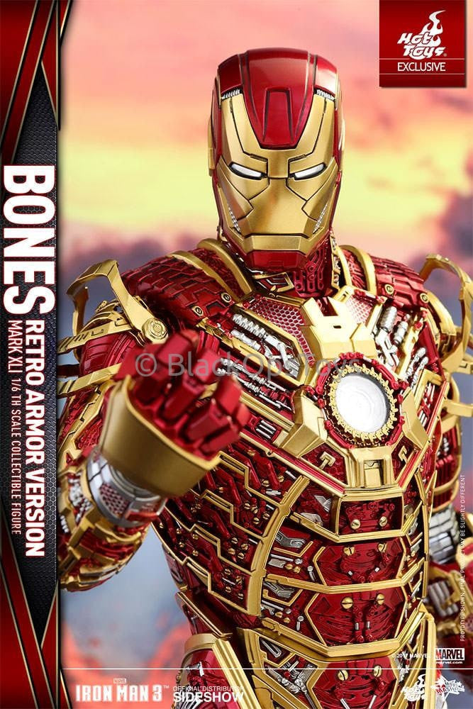 Load image into Gallery viewer, SDCC Exclusive - Iron Man Mk. XLI Bones Retro Armor Version - MINT IN BOX
