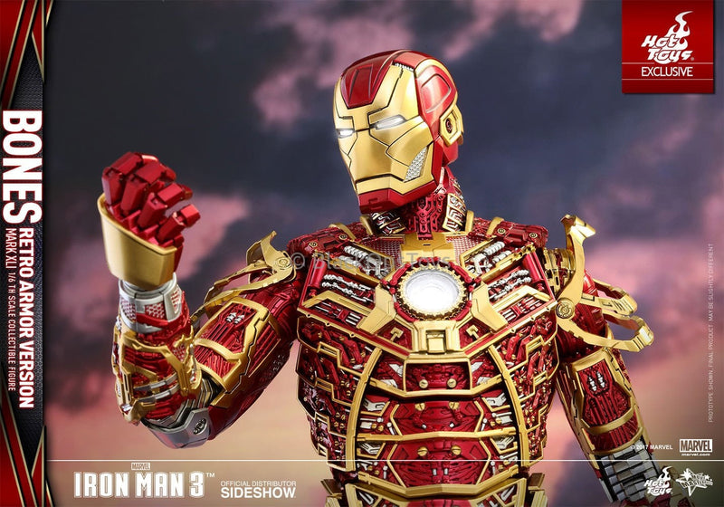 Load image into Gallery viewer, SDCC Exclusive - Iron Man Mk. XLI Bones Retro Armor Version - MINT IN BOX
