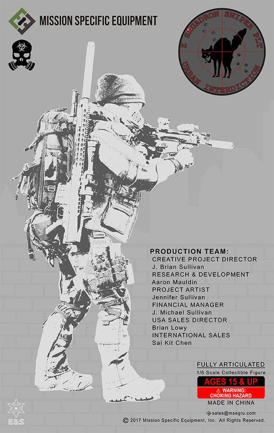 ZERT - Sniper Team - Black Multicam Uniform Set