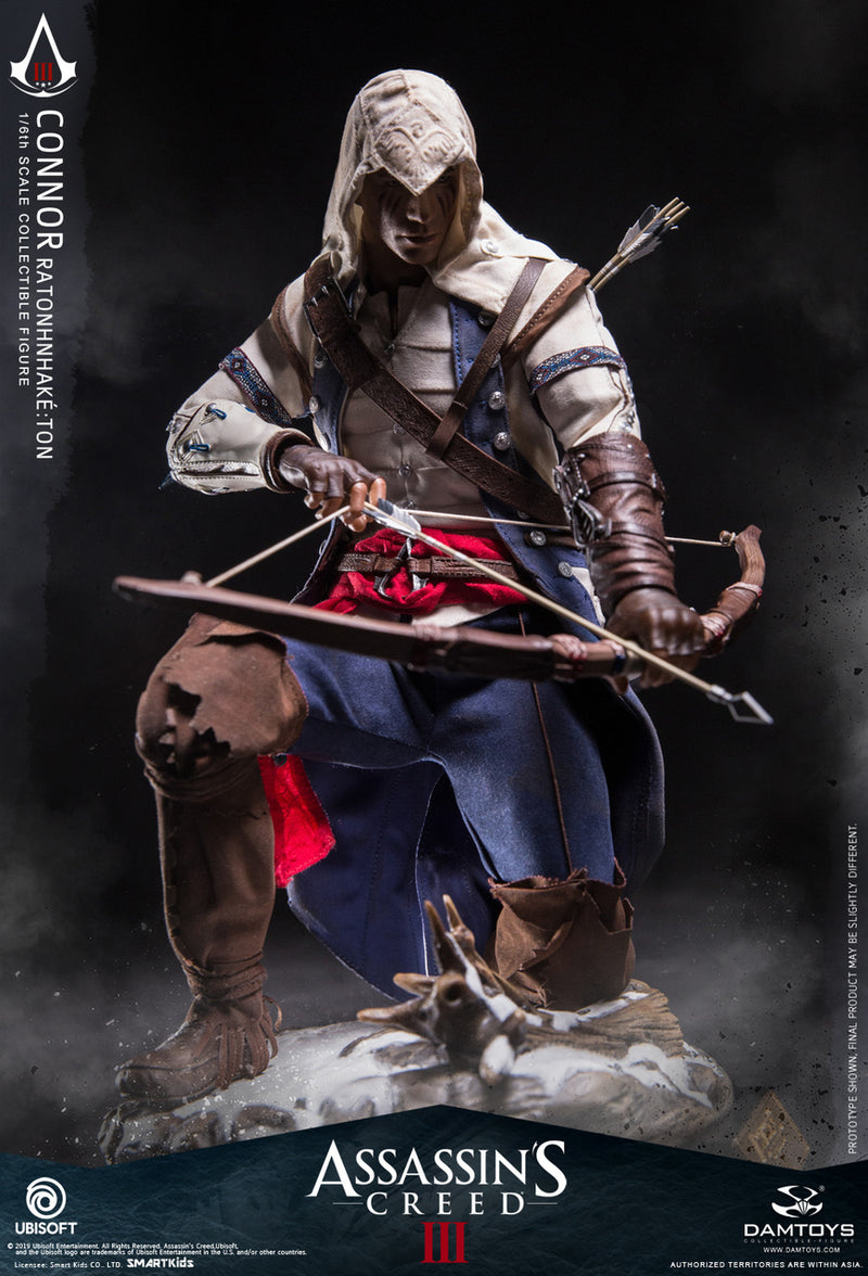 Load image into Gallery viewer, Assassins Creed 3 - Connor - Brown &amp; White Gauntlets w/Hidden Blade
