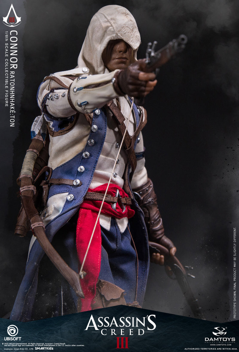 Load image into Gallery viewer, Assassins Creed 3 - Connor - Brown &amp; White Gauntlets w/Hidden Blade
