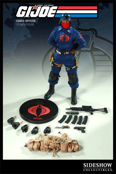 GI Joe - Cobra Officer Blue - MINT IN BOX