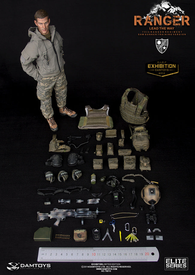 Load image into Gallery viewer, RARE 75th Ranger Regiment Saw Gunner - Training Version - Expo Exclusive - MINT IN BOX
