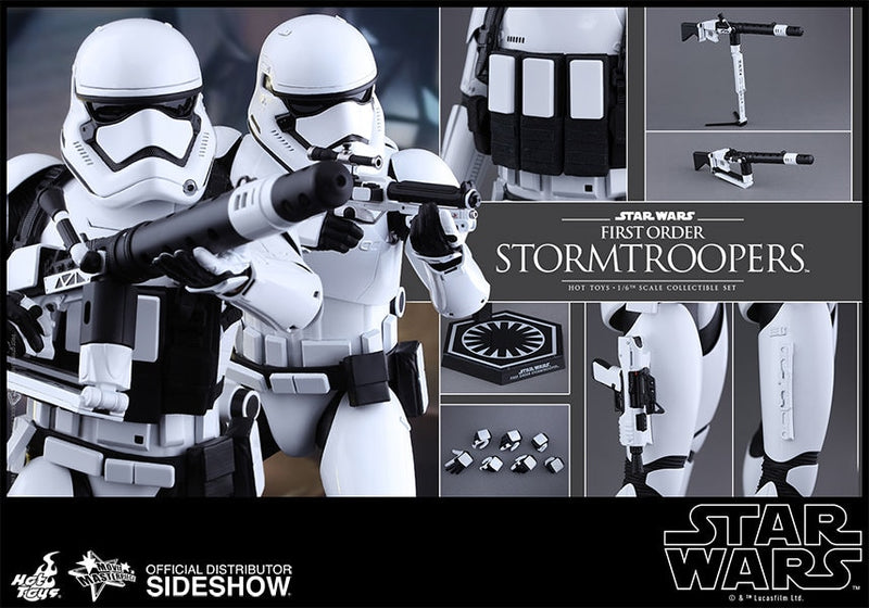 Load image into Gallery viewer, STAR WARS - Stormtrooper - White Groin &amp; Knee Armor Plates
