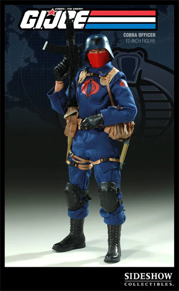 Load image into Gallery viewer, GI Joe - Cobra Officer Blue - MINT IN BOX
